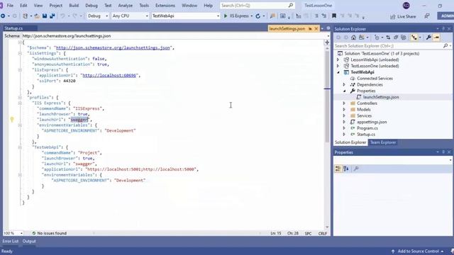 Web Api And Swagger Asp Dot Net Core Tutorial смотреть онлайн