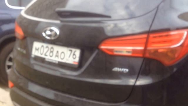 Электропривод задней двери Hyundai Santa FE DM 2012 2014
