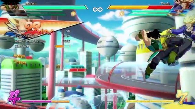 Bardock Combos (Day1) Dragonball Fighterz
