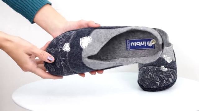 Эспадрильи женские INBLU P2 1X Серо-синие | Купить в INBLU-SHOP смотреть онлайн