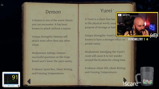 Catching A GHOST On Camera?! ? - Phasmophobia With Heart Rate Monitor [3]