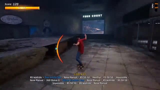 Tony Hawk's™ Pro Skater™ 1 + 2: Mall "Stairway Down" Hard Get There смотреть онлайн