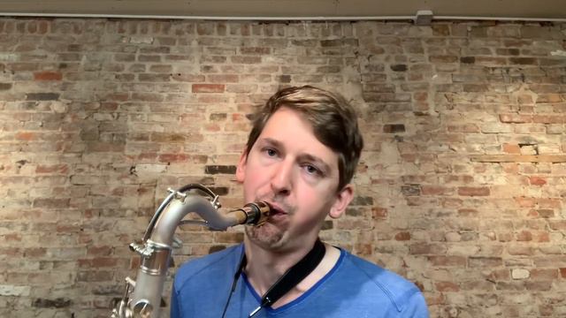 Lester Young Shoe Shine Boy played on a beautiful vintage Conn 10M Naked Lady Tenor Sax! смотреть онлайн
