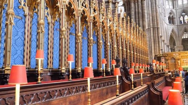 WESTMINSTER ABBEY London Inside Virtual Tour 2023 - The Coronations of English  Monarchs Location 4