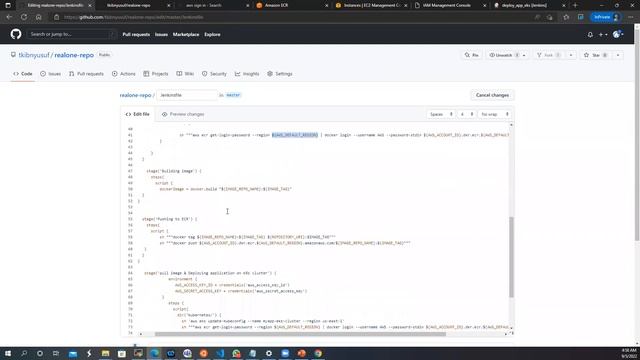 CICD pipeline to deploy app to EKS cluster смотреть онлайн