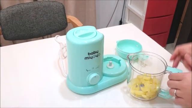 Baby Miyoyo Baby Food Processor HCP-06 4 in 1 Portable Baby Babycook Steam Cooker Blender Food Make смотреть онлайн