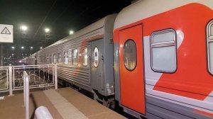Прибытие и отправление ЭП2К-153 с фирменным поездом №109/110 Санкт-Петербург - Астрахань!