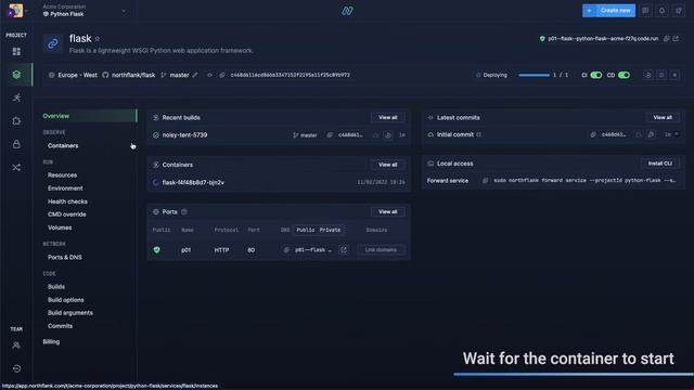 Deploy Flask on Northflank - Python смотреть онлайн