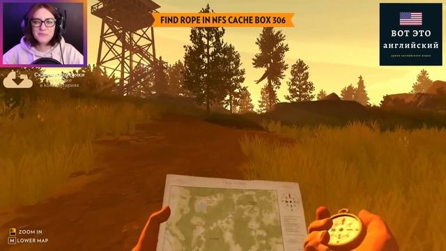 АНГЛИЙСКИЙ ПО ИГРАМ - Firewatch 2 часть смотреть онлайн