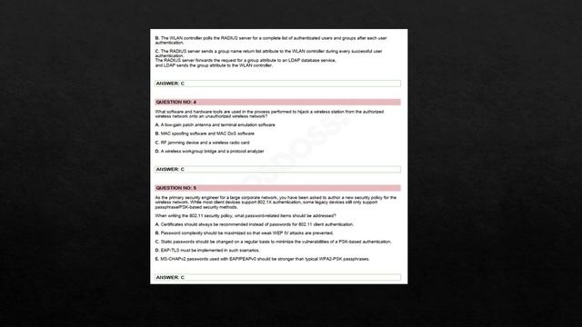 CWSP-206 Exam Dumps: 100% Pass Guarantee смотреть онлайн