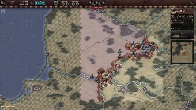 Lets Play: Unity of Command - The Red Turn Campaign: Gulf of Riga Brilliant Victory (HD) смотреть онлайн