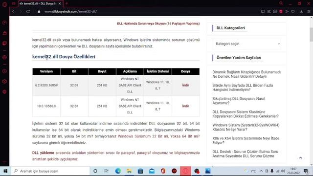Discord Kernel32.dll hatası çözüm смотреть онлайн