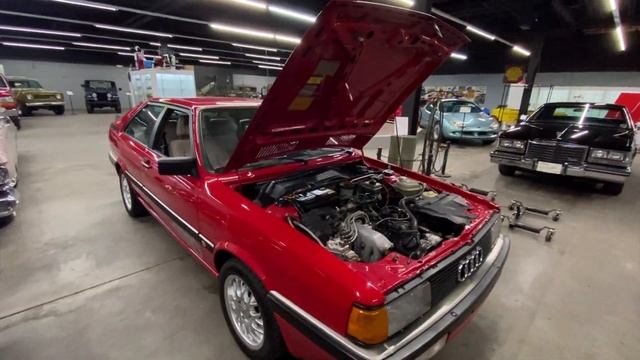 1986 Audi GT at Miles Through Time Automotive Museum смотреть онлайн