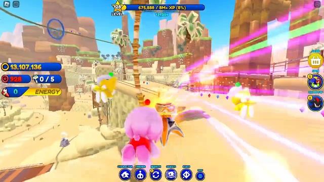 Играем roblox sonic 3 часть. смотреть онлайн