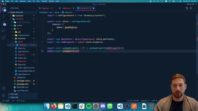 Node & React Redux Tool Kit with Typescript смотреть онлайн