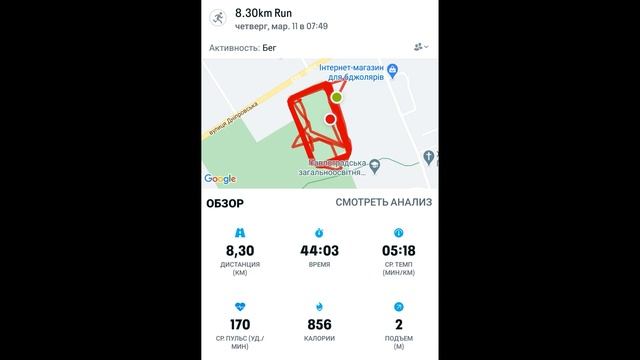 Бег зимой. Часть 6. Тренировки в марте. Окончание зимнего сезона. смотреть онлайн