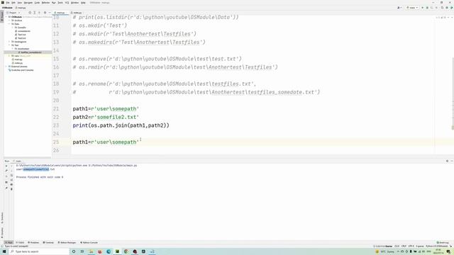 Python programming for beginners: OS Module and using os.walk смотреть онлайн