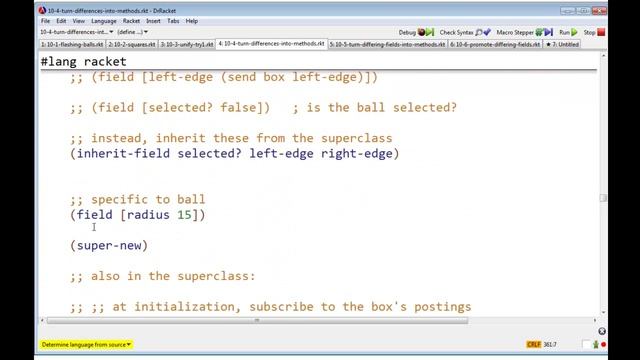 Lesson 12.2 Video 3 Turning Differences Into Methods смотреть онлайн