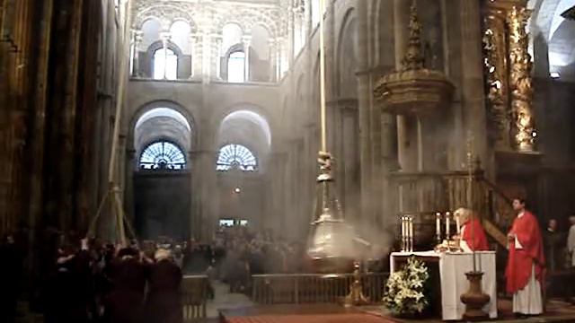 Botafumeiro - Santiago de Compostela смотреть онлайн