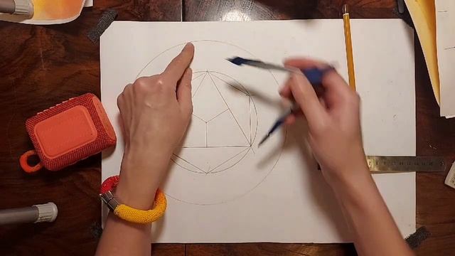 круг Иттена , разметка(ч.1)