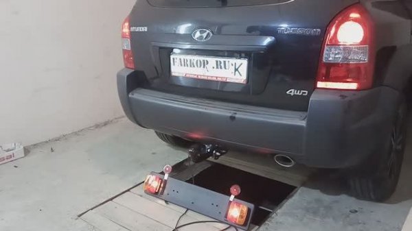 Установка фаркопа на Hyundai Tucson (2008 г.в.) в компании Фаркоп161. Leader-Plus арт. H204-A