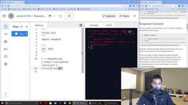 Python Tutorial For Beginners: Requests смотреть онлайн
