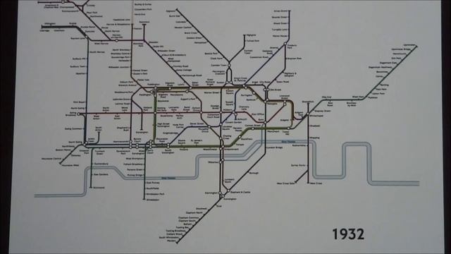 History Of The London Tube Map (1863 - 2008) - [Visual]