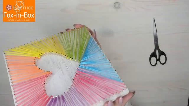 Набор для творчества STRING ART «Фоторамка Сердце» смотреть онлайн