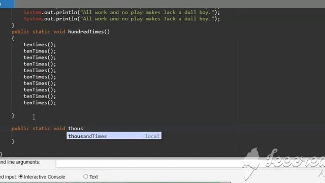 Write a java program that prints the following line of output 1000 times.... смотреть онлайн