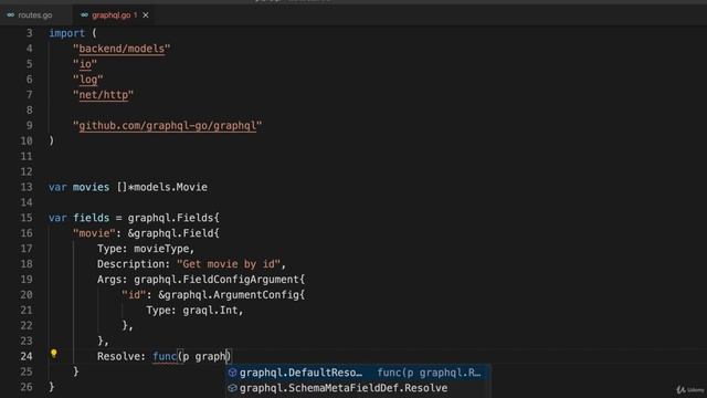 002 Setting up a schema and REST endpoint for GraphQL смотреть онлайн