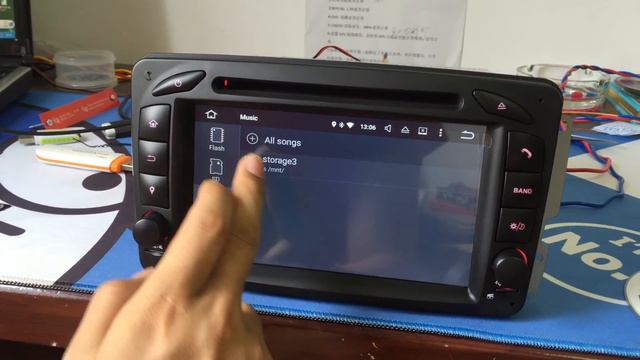 ZK-7263B Mercedes C/CLK Android 5.1 Car DVD DAB+ смотреть онлайн