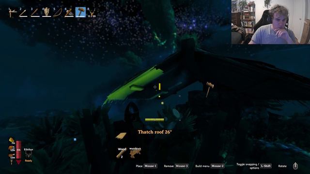 Valheim: Hardcore Mode (If I die, I delete everything) First Boss смотреть онлайн
