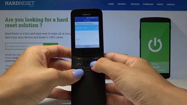 How To Check IMEI In NOKIA 8110 4G - Locate Serial Number