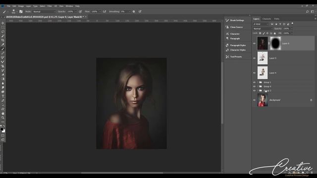 The artistic treatment of the portrait смотреть онлайн