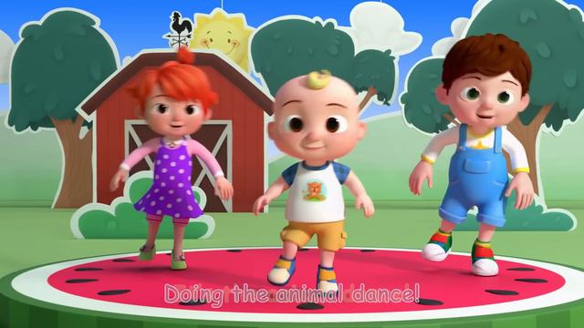 Do The Animal Dance | Dance Party | CoComelon Nursery Rhymes & Kids Songs смотреть онлайн