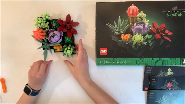 Lego Speed Build - Succulents #10309 Botanical Collection смотреть онлайн