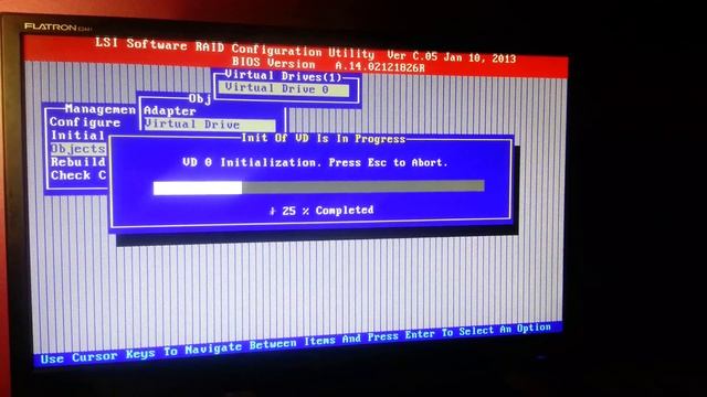 LSI RAID Configuration Problem (Widows detects 2 x hdd, not raid 1) смотреть онлайн