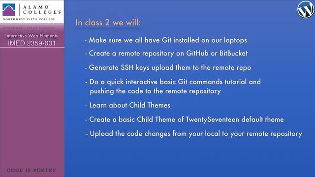 Installing Git, generate SSH keys, GitHub and WordPress Child Themes - Part I смотреть онлайн