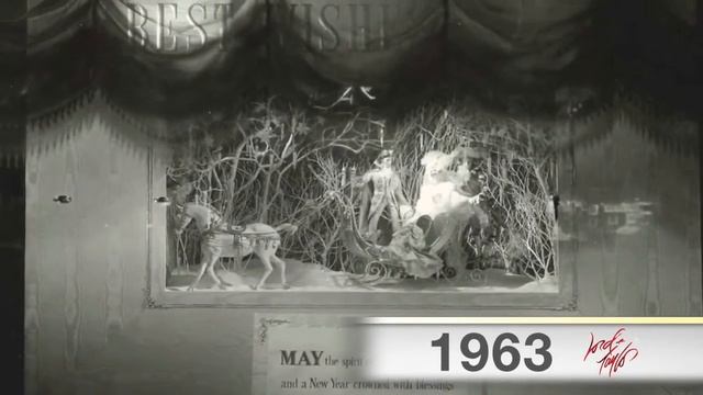 Рождественские витрины прошлого времени 1950 -1970 смотреть онлайн