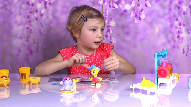 Plya Doh Town Pet Store.Плей До Магазин животных смотреть онлайн