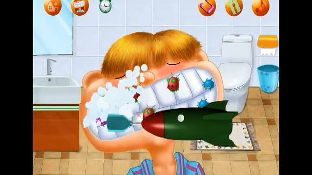 Dentist:Crazy Toothbrushes-Kids Game смотреть онлайн