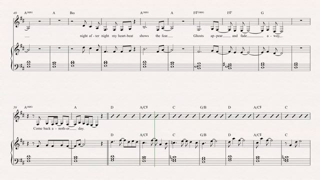 Baritone Sax - Overkill - Colin Hay Sheet Music, Chords, and Vocals смотреть онлайн