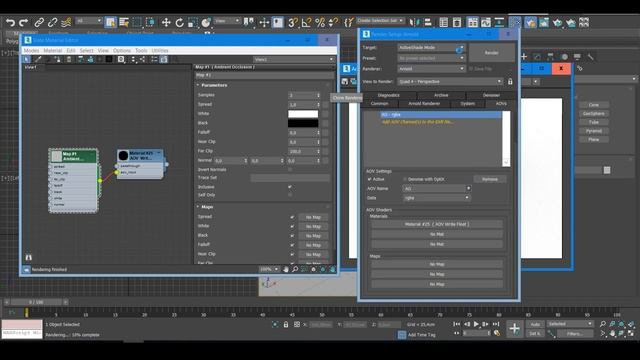 Creating an Ambient Occlusion Pass in Arnold and 3ds Max смотреть онлайн