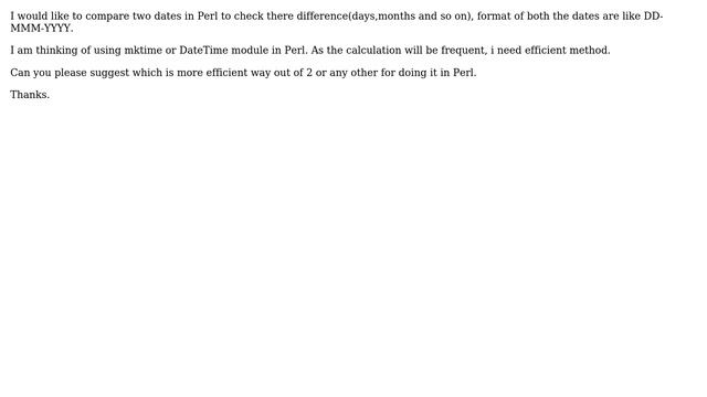 Calculating time difference in Perl: which is efficient (2 Solutions!!) смотреть онлайн