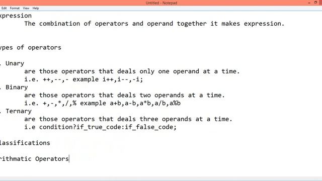 Lecture 6 : Operators in PHP смотреть онлайн