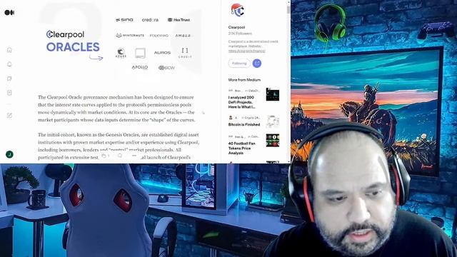 CLEARPOOL CPOOL - STAKING & ORACLE UPDATE #CPOOL #DEFI смотреть онлайн
