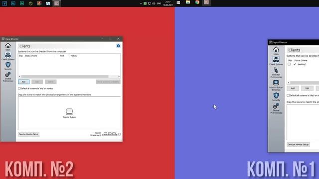 Как управлять ДВУМЯ ПК одной мышкой и клавиатурой? / Input Director v2.0 смотреть онлайн
