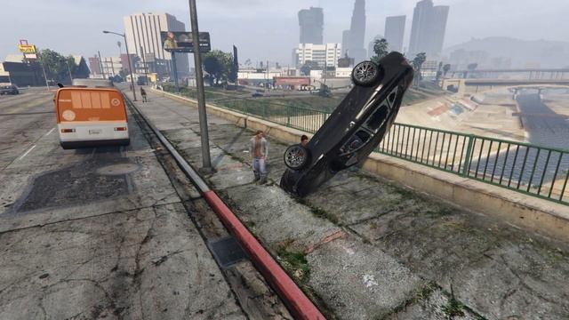 GTA V on MSI GF 63 Thin 9RCX смотреть онлайн