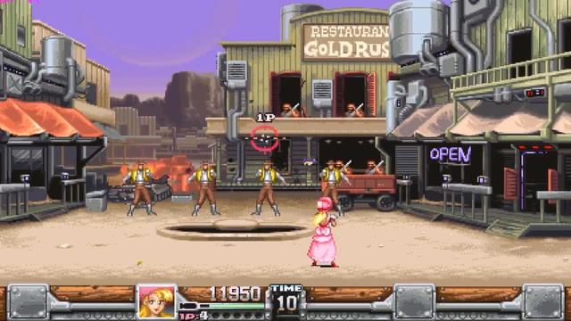 Wild Guns Reloaded Gameplay (No commentary, Action, PC game) смотреть онлайн