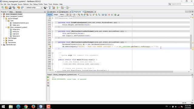 Library Management System | Java Project | NetBeans & MySQL | 5 смотреть онлайн